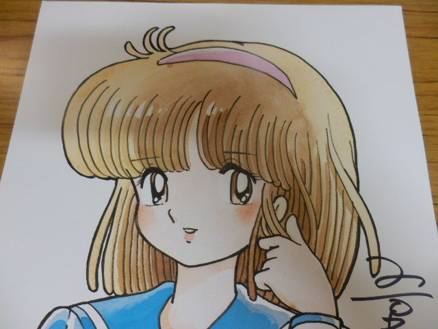 吾妻ひでお ナナコ複製画 直筆サイン入り 【公式通販】