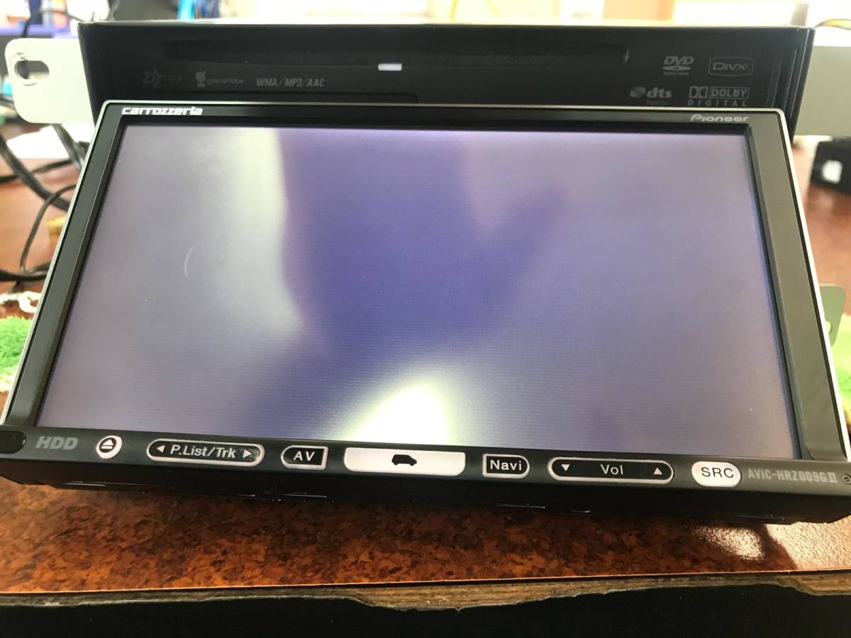ジャンク品 Carrozzeria AVIC-HRZ009GⅡ HDDナビ カロッツェリア AVIC