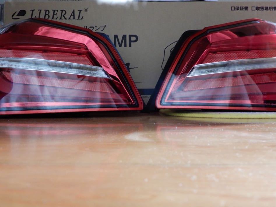 WRX vab vag用　LIBERAL 隼テール レッド WRX STI S4 VAB VAG テールランプ リベラル LIBERAL HAYABUSA ハヤブサ