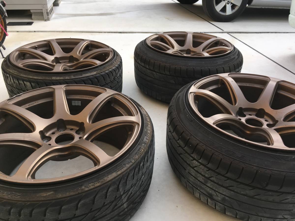 18×9.5J+38 5H 114.3 RAYS グラムライツGL-57XTCRAYS グラムライツ 