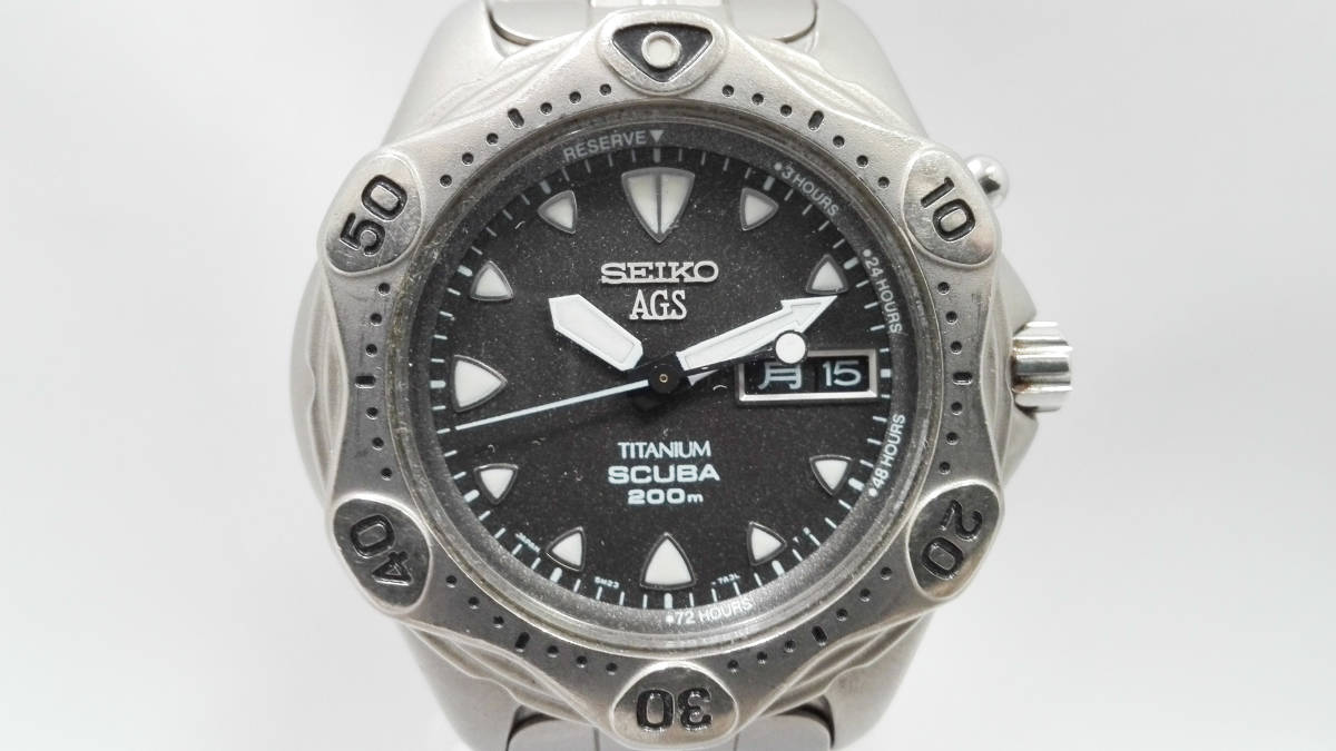 AGS SEIKO - TITANIUM Yahoo!オークション 腕時計 セイコー Seiko 