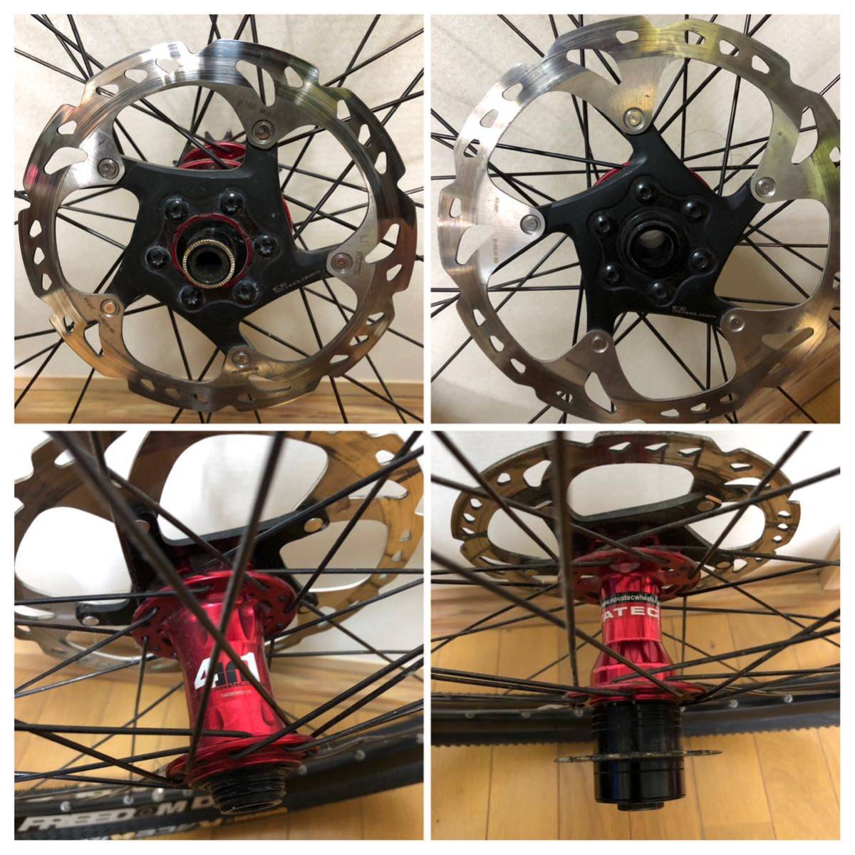 Halo - Freedom Disc 26 インチ MTB ホイールセット ホイール スポーツ