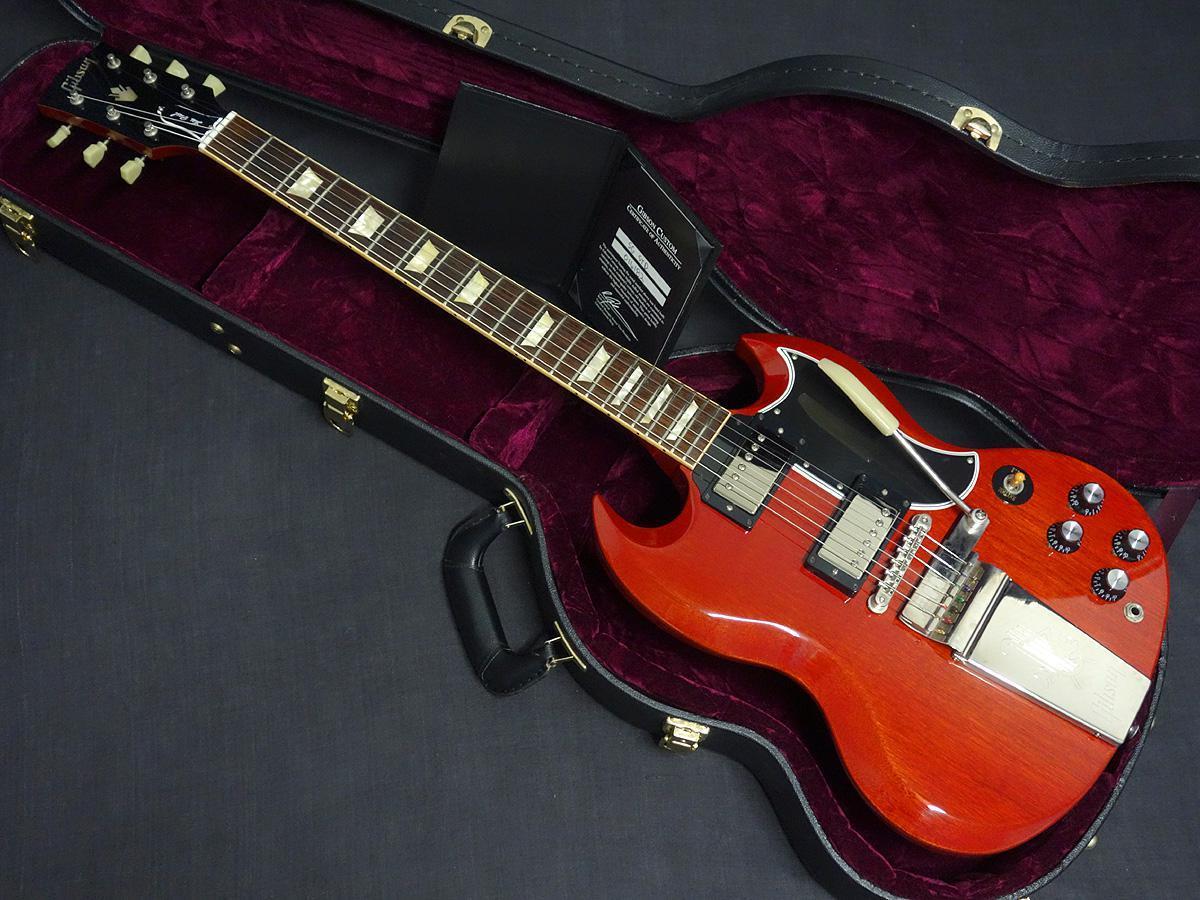 中古品 Gibson Custom Shop SG Standard Reissue w/Maestro Cherry 