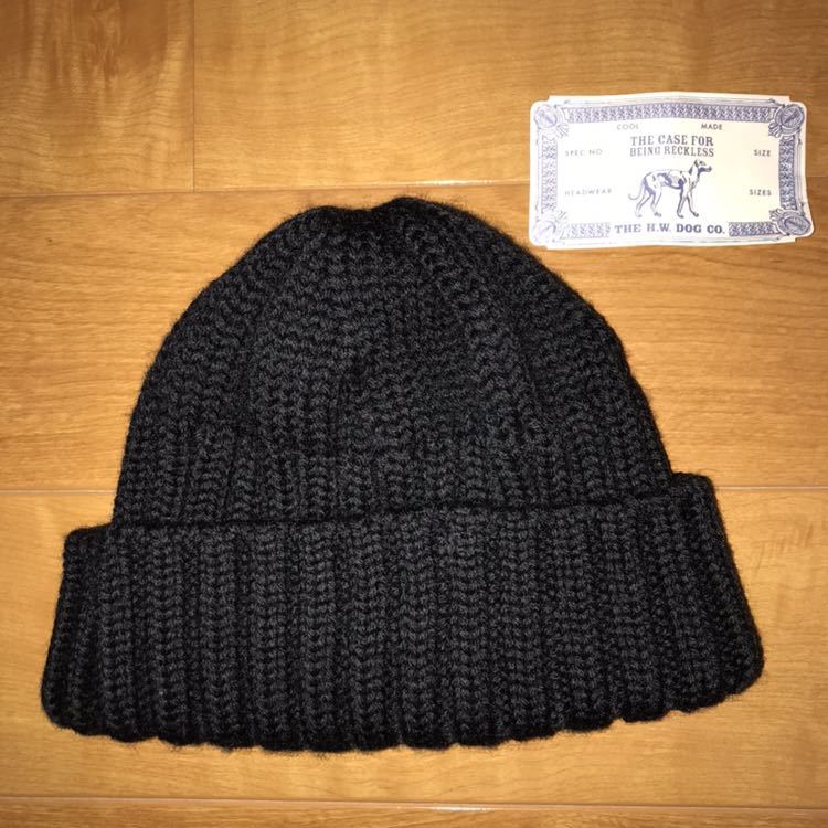 最安値，SALE THE H.W.DOG&CO. ニットキャップ RC40S 2018AW ドッグアンドコー(ワッチキャップ、ニットキャップ)｜売買されたオークション情報、yahooの商品情報をアーカイブ公開 - オークファン ワッチキャップ、ニットキャップ
