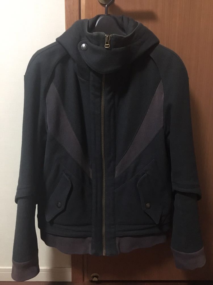 CLOAK クローク ウールブルゾン S 黒 ロバートゲラー アレキサンダー 