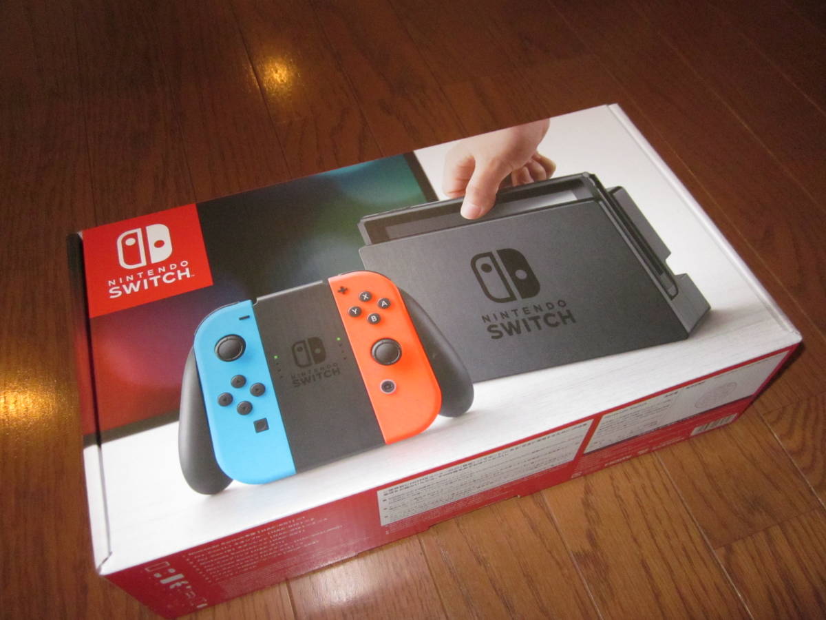 【送料無料・即決・新品未開封】 任天堂 ニンテンドー スイッチ 本体 ネオンブルー/ネオンレッド み*読様 Nintendo Switch ネオンブルー&frasl;ネオンレッド 本体 み*読