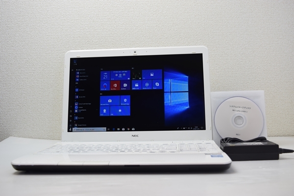 ☆SSD搭載☆Win10！LaVie LS450/J【Core i5-第三世代-2.5GHz/8GB/SSD480GB/無線LAN/ブルーレイ/WEBカメラ/HDMI/USB3.0/テンキー/Office】