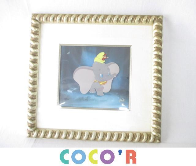 同梱可】美品 ディズニー ダンボ セル画 Dumbo Big Top Plas 母親に