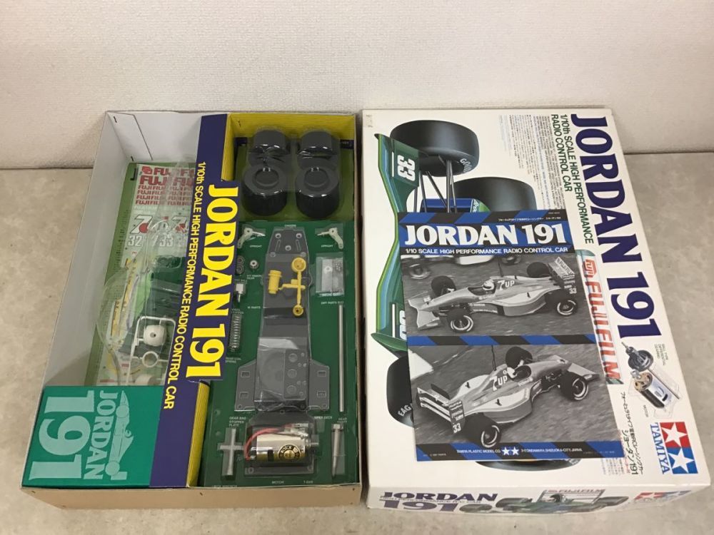 タミヤ 1/10スケール フォーミュラ1タイプ電動RCカー ジョーダン191 タミヤ 1/10 フォーミュラー1タイプ電動RCレーシングカー ジョーダン191