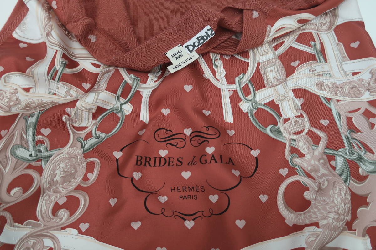 イタリア製エルメスカシミヤシルクトップ新品同様D05-012 Hermes shawl イタリア製エルメスカシミヤシルクトップ新品同様D05-012 Hermes shawl