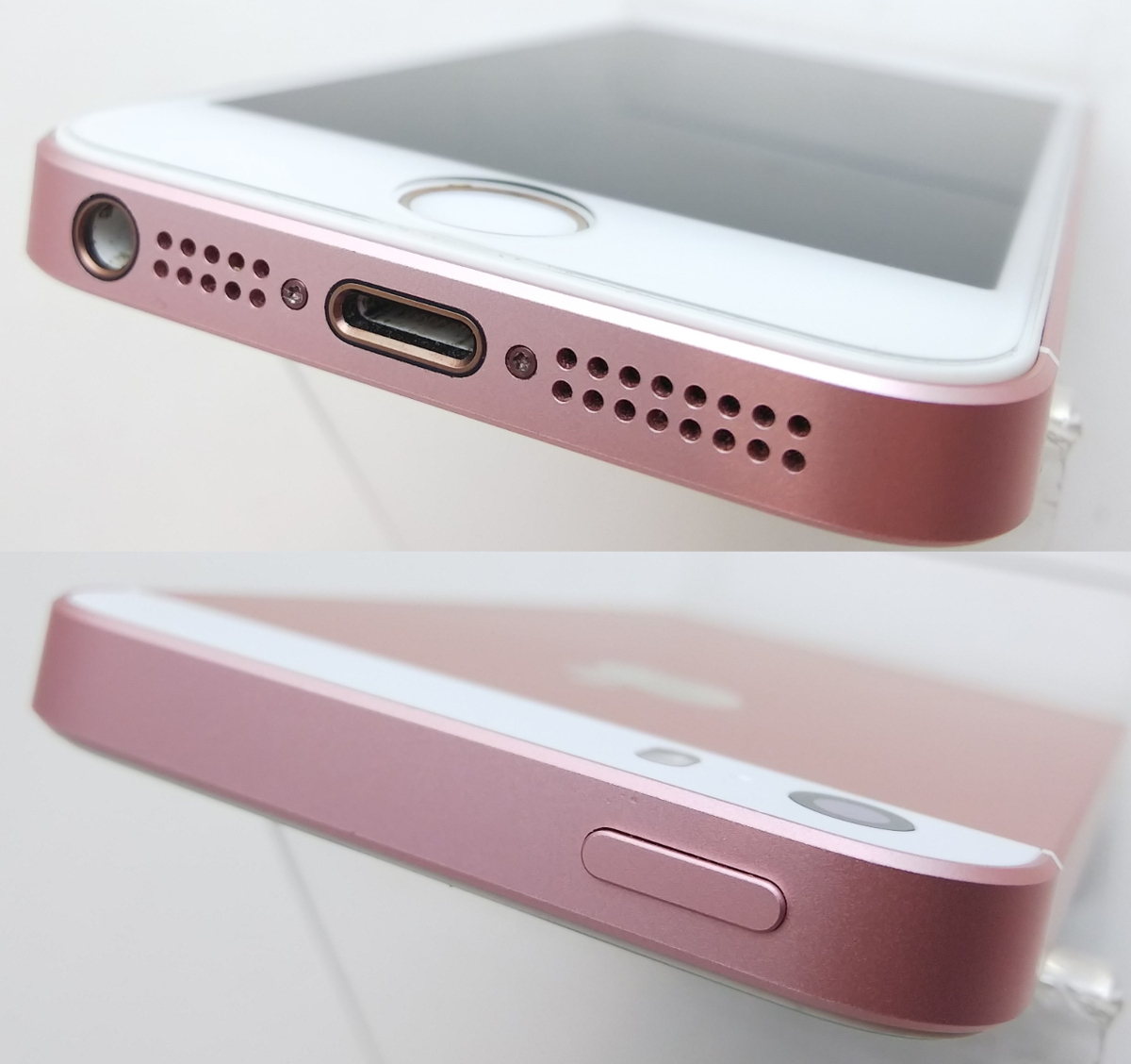 iPhone SE 64GB ローズゴールド 本体のみ　ジャンク simフリー 美品ジャンク】 SIMフリー iPhone SE 64GB ローズゴールド