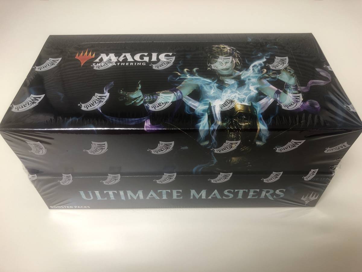 MTG/アルティメットマスターズ/英語語/未開封1BOX/D 魂の洞窟 日本語