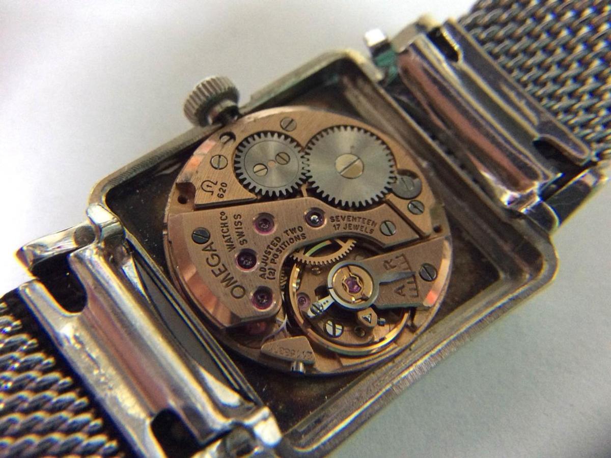 B-7418】OMEGA オメガ Cal.620 ムーブメント レディース 手巻き 稼動品 