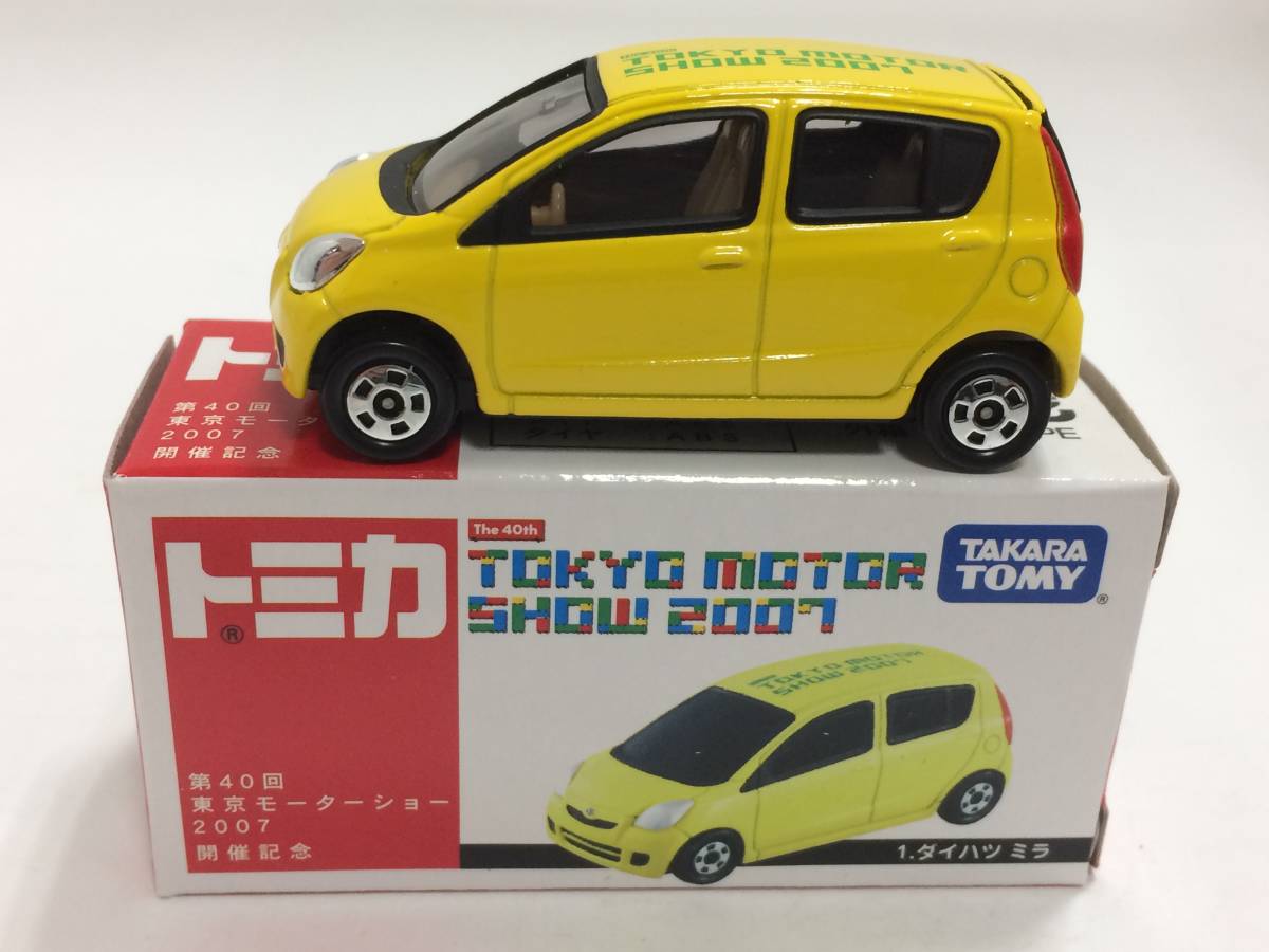 トミカ：1/56 ダイハツ ミラ 第40回 東京モーターショー開催記念トミカ 