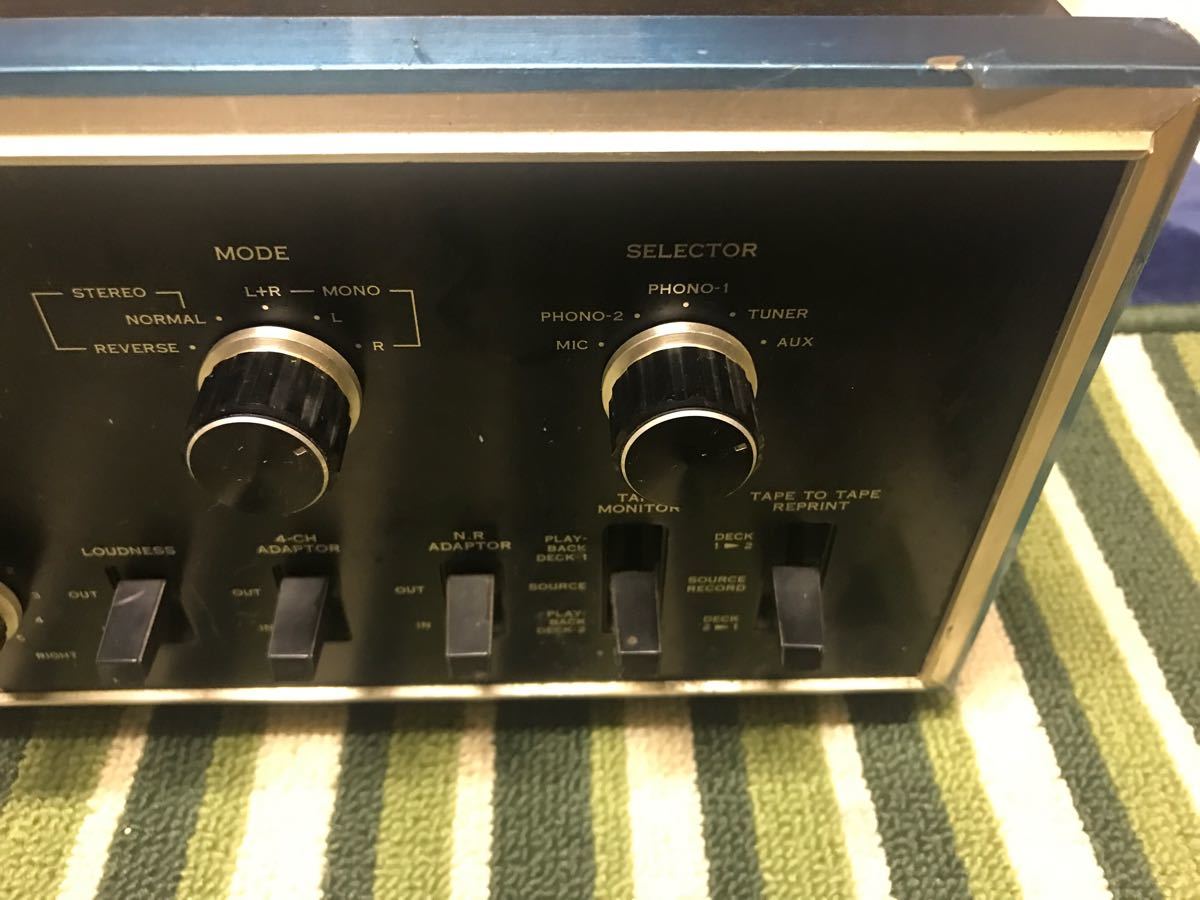 サンスイプリメインアンプ; SANSUI AU-9500 ジャンク品