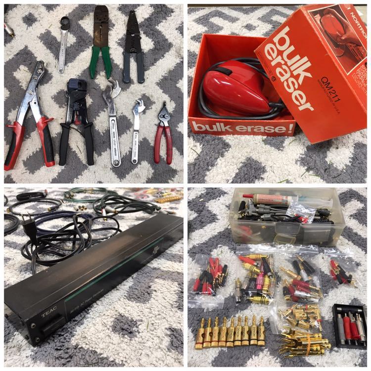 得価，高品質 DENON デノン バナナプラグ / Y端子 / バルクイレーサー ノートロニクス QM-211 / TEAC AV-P15 / オーディオ 工具 まとめ売り(その他)｜売買されたオークション情報、yahooの商品情報をアーカイブ公開 その他