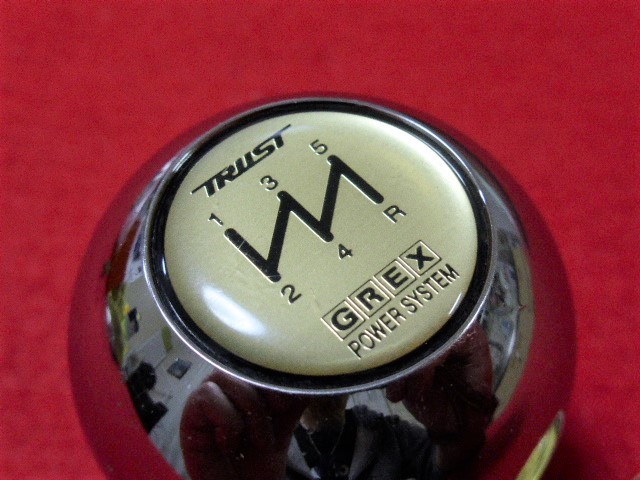 美品 当時物 トラスト TRUST GREX シフトノブ M10 1.25 5速