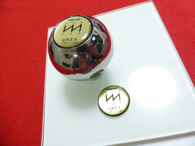 美品 当時物 トラスト TRUST GREX シフトノブ M10 1.25 5速