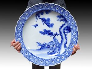 伊万里 鶴 皿のYahoo!オークション(旧ヤフオク!)の相場・価格を見る