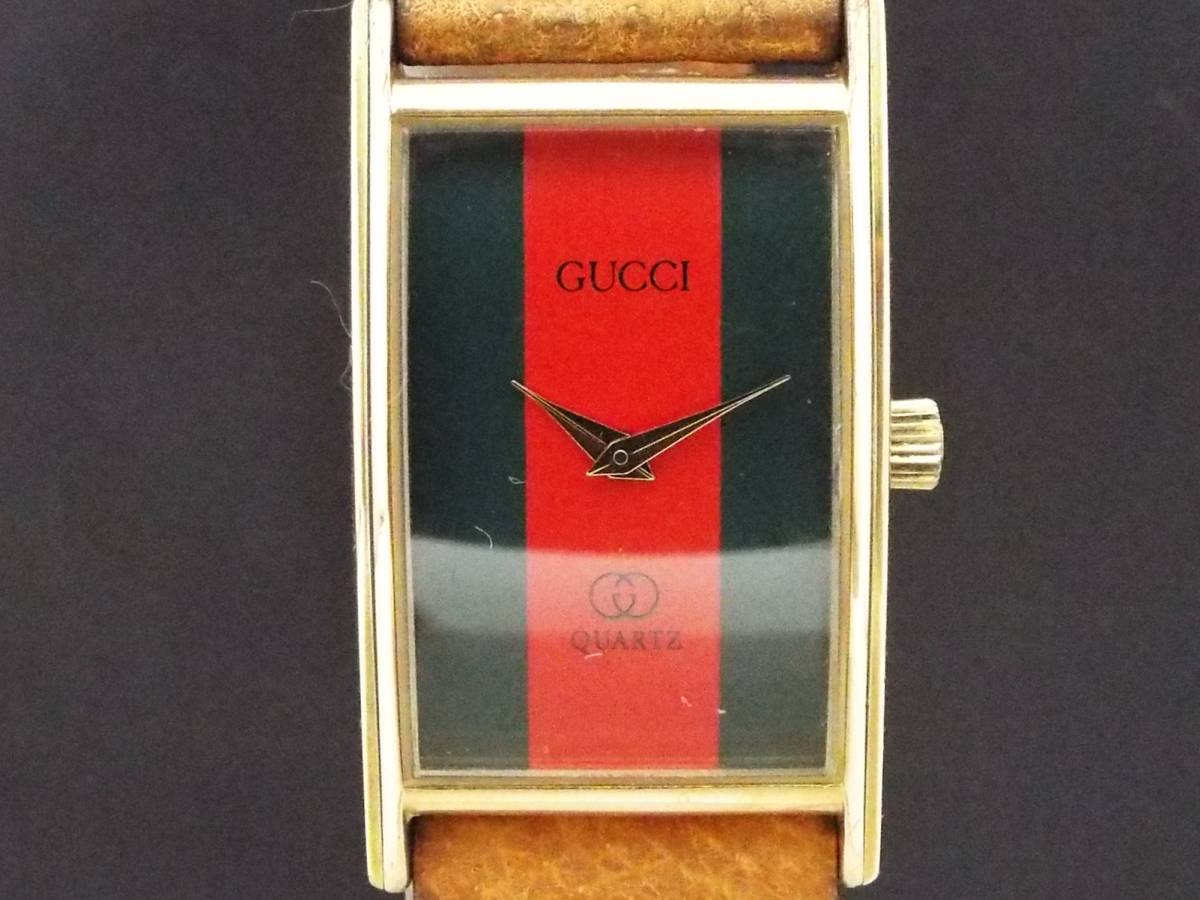 GUCCI グッチ/クオーツ/メンズ腕時計/シェリーライン 文字盤/GGロゴ/シ