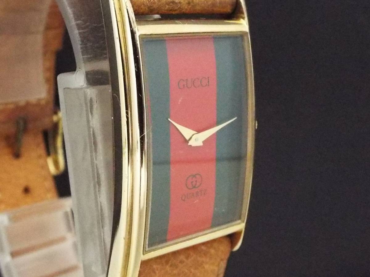 GUCCI グッチ/クオーツ/メンズ腕時計/シェリーライン 文字盤/GGロゴ/シ