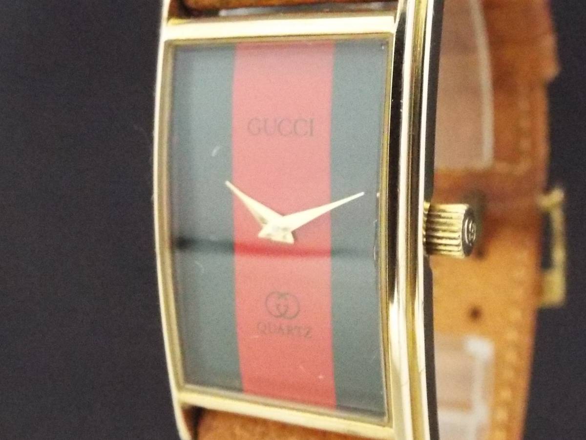 GUCCI グッチ/クオーツ/メンズ腕時計/シェリーライン 文字盤/GGロゴ/シ