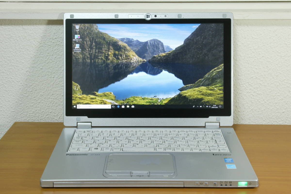 Panasonic Let'sNote CF-AX3 Corei5(4300U) メモリ4GB SSD 128GB