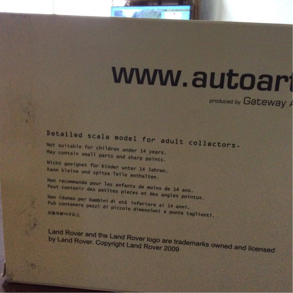 1⁄18 AUTOart 0 ランドローバー 1 Discovery Rover | オートアート
