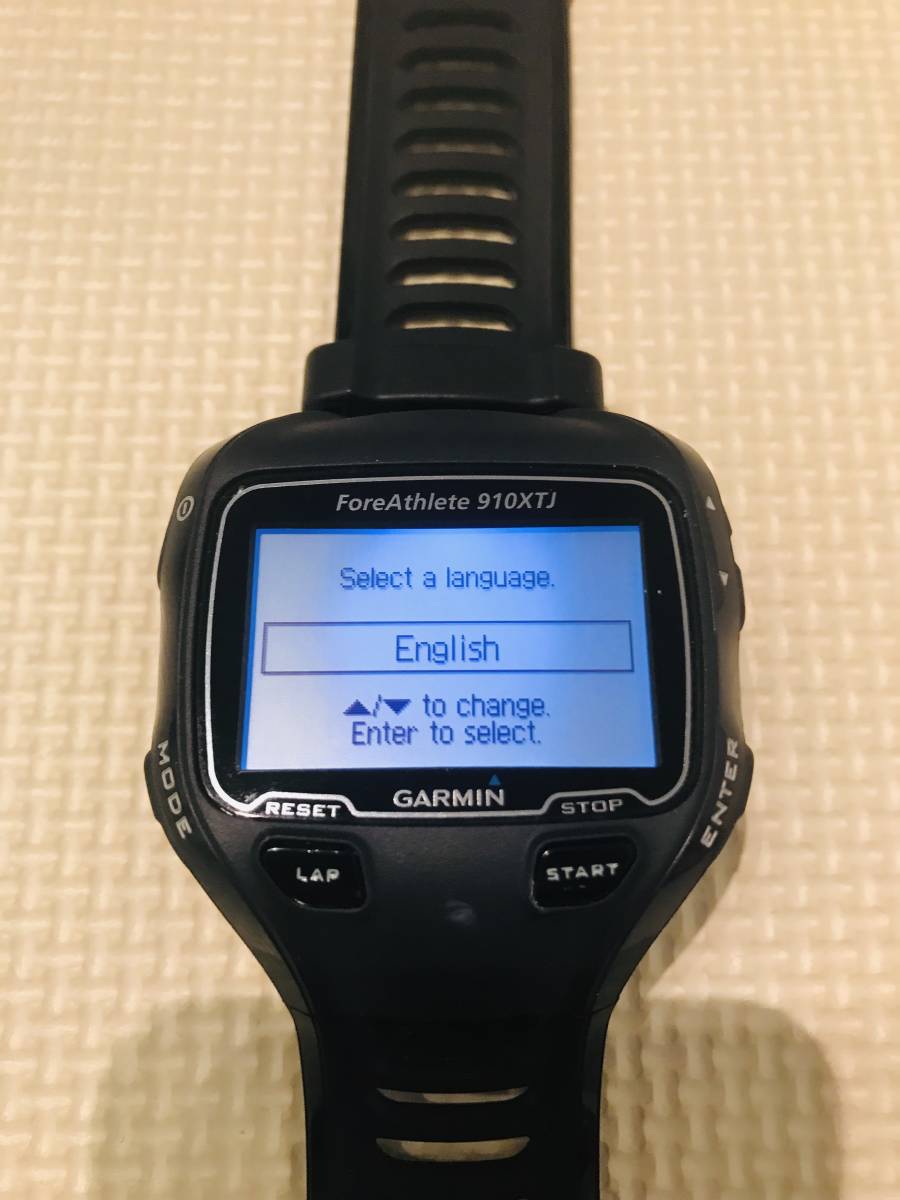 ガーミン GARMIN ForeAthlete 910XTJ GPSマルチスポーツウォッチ 美品
