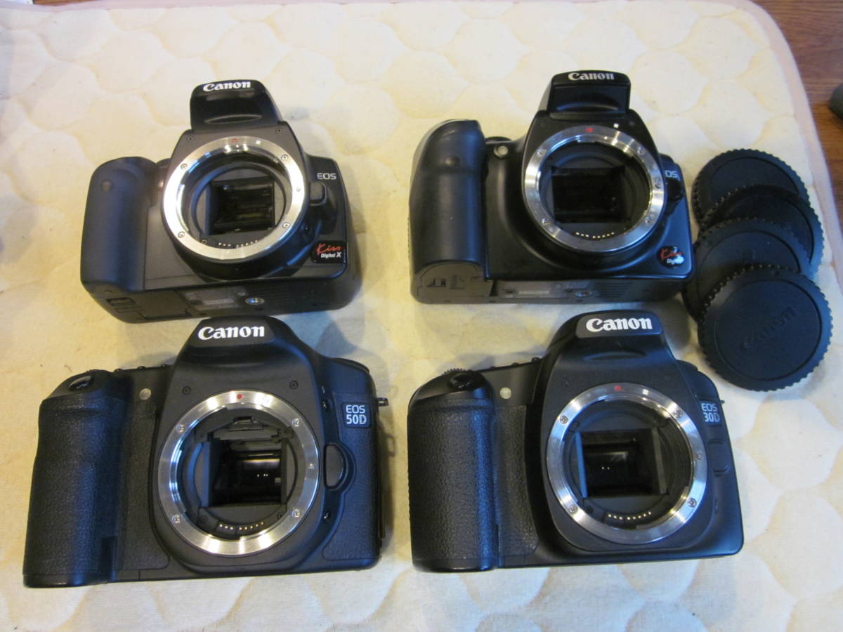 Canon EOS 50D・EOS 55 EOS KISS カメラ ジャンク品外観美品！Canon