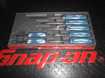初売り！スナップオン snap-on旧グリップ ドライバー7本セット 希少品 