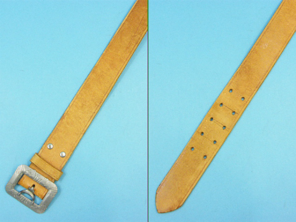 レザー ダブルピン ベルト (EDWIN) エドウィン WESTRIDE ウエスト