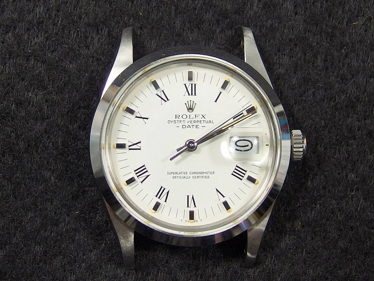 ●ROLEX ロレックス オイスターパーペチュアル デイト Cal.3035 Ref.15000 自動巻き　メンズ 本体のみ●