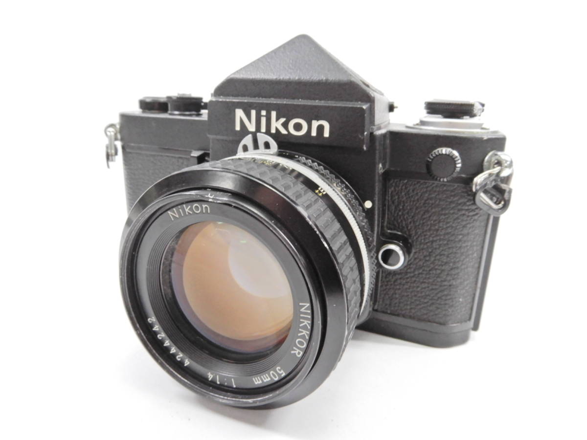 Nikon ニコン F2 ブラック NIKKOR 50mm 1:1.4 一眼レフ カメラ