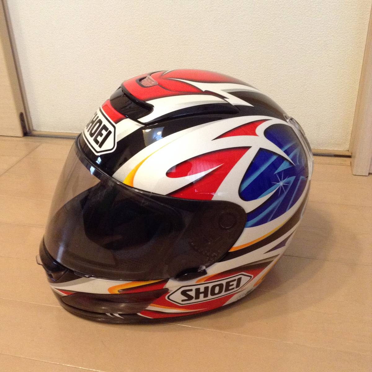 SHOEI フルフェイスヘルメット アレックスクリビーレモデル 2026年最新Yahoo!オークション レプリカの -shoeiヘルメット SHOEI