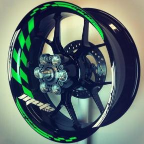 ZX10R ZX6R リムステッカー 各色 ZX12R ZX9R GP - ZX14R ZZR1400 Yahoo