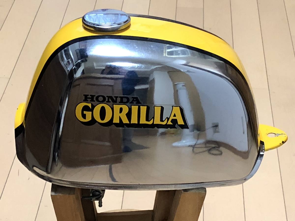 ホンダ初期限定メッキゴリラ純正タンク、タンクキャップ付属、モンキー
