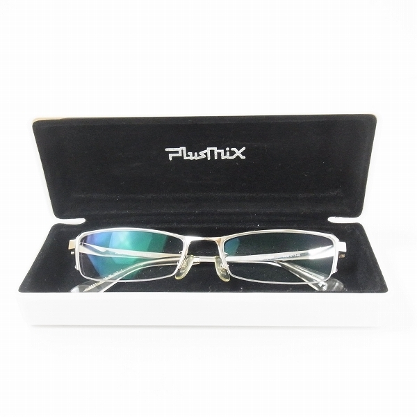 PlusMix/プラスミックス メガネフレーム PX-13704 TITANIUM /000 