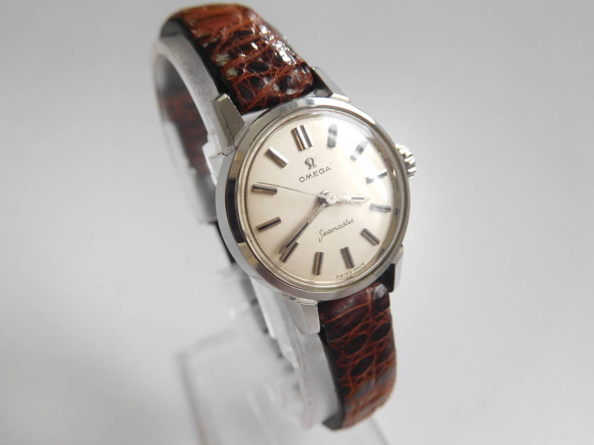 【稼働尾錠純正】OMEGA　オメガ　Seamaster　シーマスター　レディース　手巻②