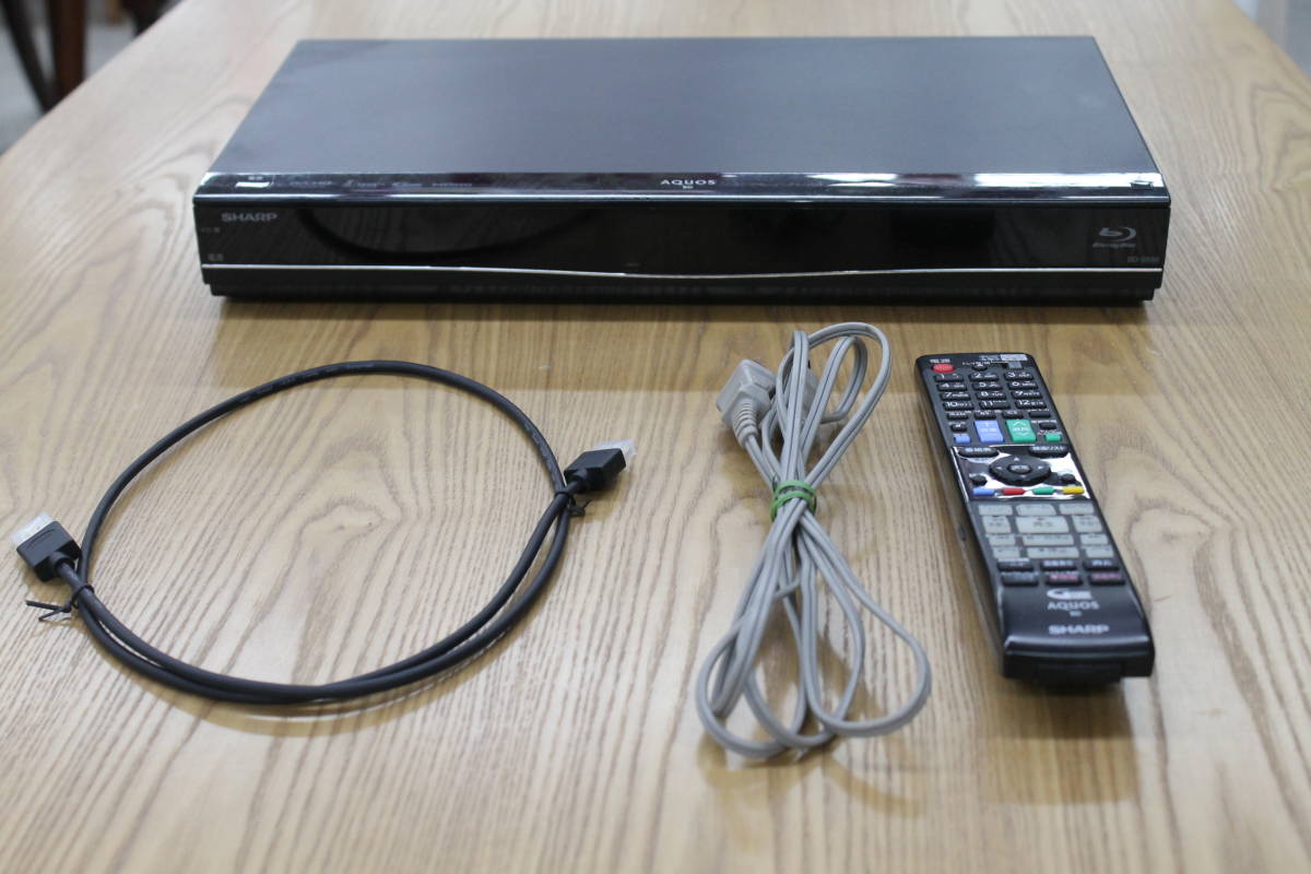 ☆ SHARP ブルーレイレコーダー BD-S550 2013年製 中古
