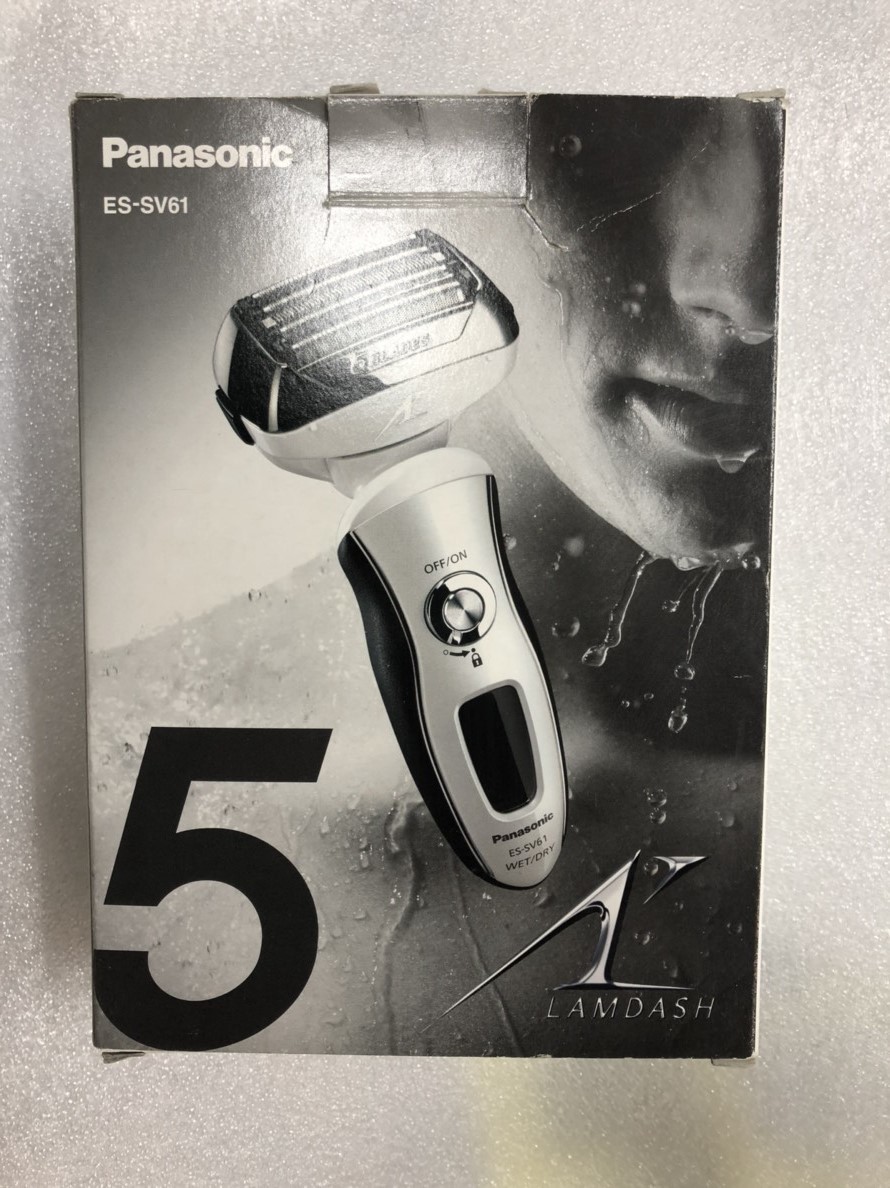 【パナソニック】 Panasonic ES-SV61-W メンズシェイバー ラムダッシュ　5枚刃