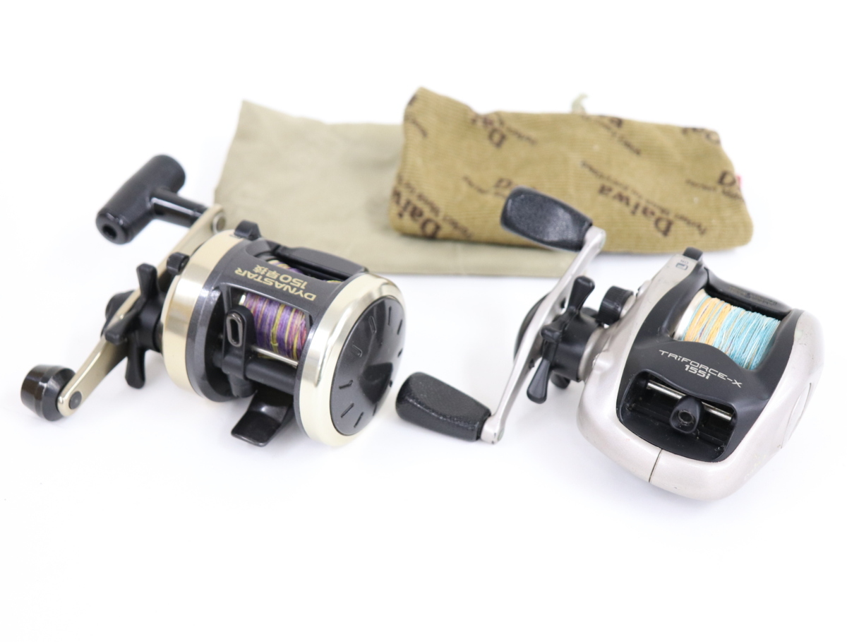ダイワ ダイナスター 150 早技 トライフォース X 155i 2点セット ダイワ 売買されたオークション情報 Yahooの商品情報をアーカイブ公開 オークファン Aucfan Com
