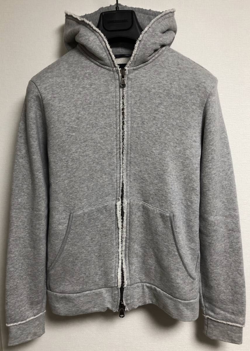定価41,040円junhashimotoジュンハシモトGRAND SUM PARKA裏毛スウェットフーデットパーカーグレー2AKMwjk1piu