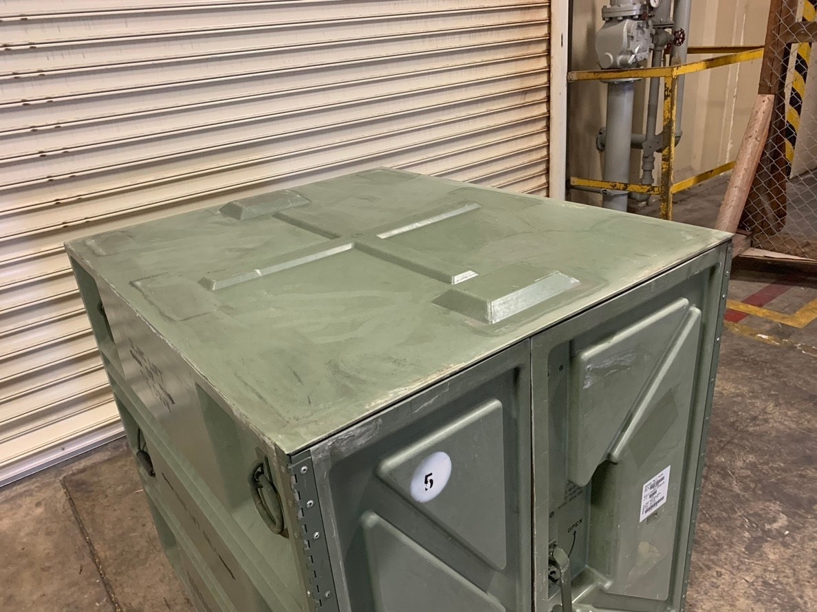 米軍放出品】ミニコンテナ 道具箱 工具箱 サバゲー ミリタリー 世田谷