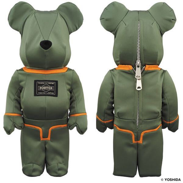 PORTER BE@RBRICK 400% TANKER ベアブリック ポーター BE@RBRICK x