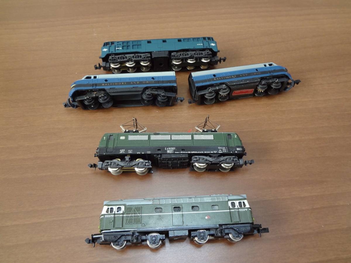 HOゲージ ジャンク 鉄道模型 蒸気機関車 Nゲージ 外国車両 -nゲージ