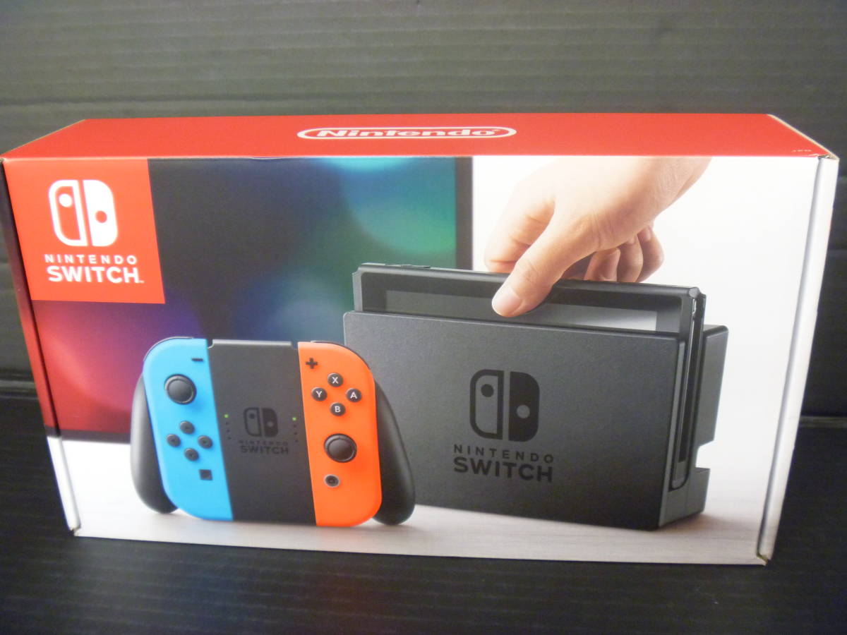 任天堂Switch 本体 ネオンブルー/ネオンレッド 中古 欠品あり Switch 本体 Nintendo ネオンレッド ネオンブルー⁄ネオンレッド 中古