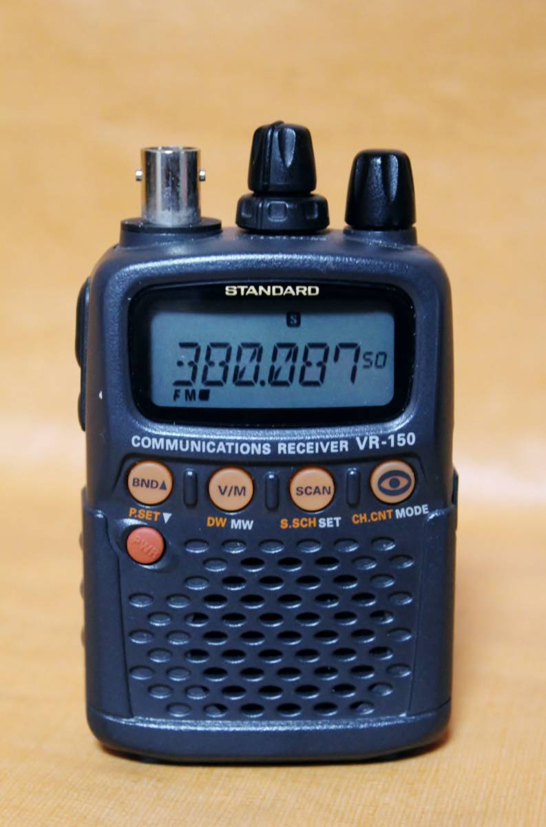 スタンダード 広帯域受信機 VR-150 フルカバー受信改造済0.1-1299MHz