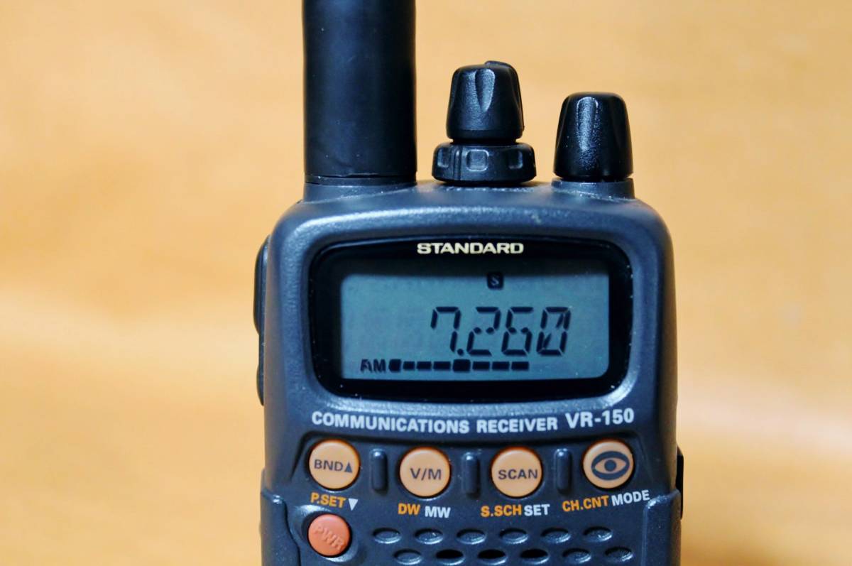 スタンダード 広帯域受信機 VR-150 フルカバー受信改造済0.1-1299MHz