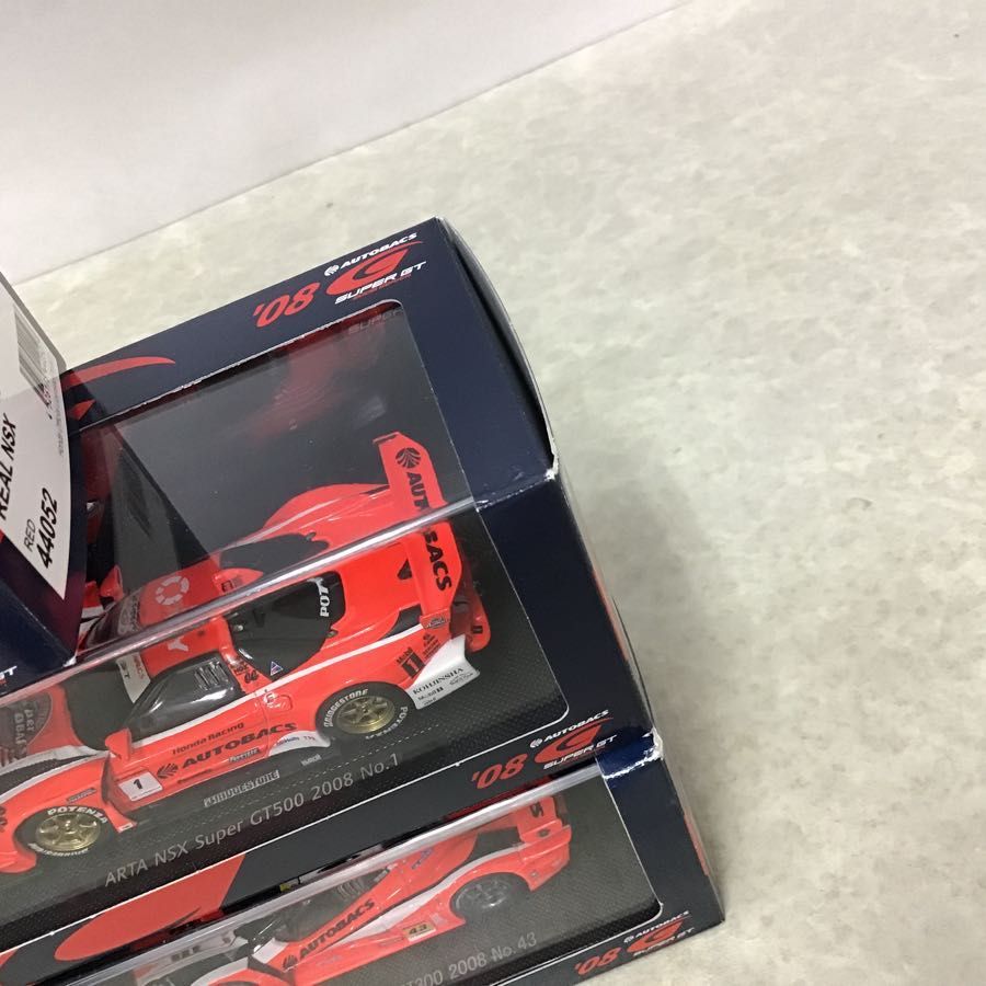 エブロ 1/43 ARTA NSX スーパーGT500 2008 No.1 REAL NSX スーパーGT
